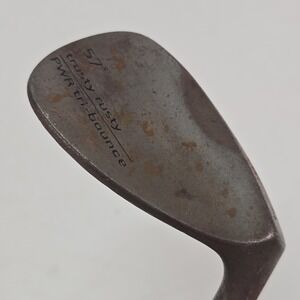 Cobra Trusty Rusty 57° Wedge PWR Tri Bounce Steel Stiff Hump Shaft 35" Right
